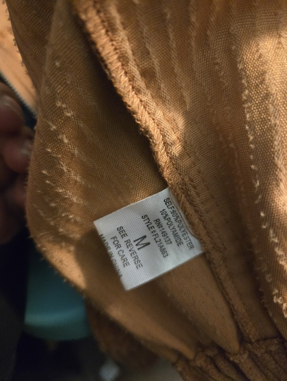 Cropped Ribbed Zip Hooded Jacket - Picture 5 of 8